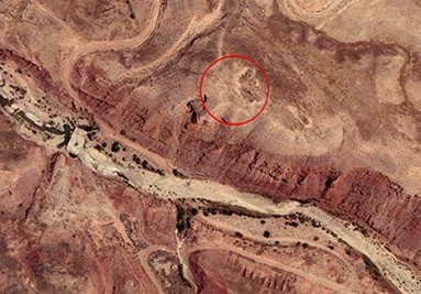 Figure 2. Satellite image of the site (Google Earth).